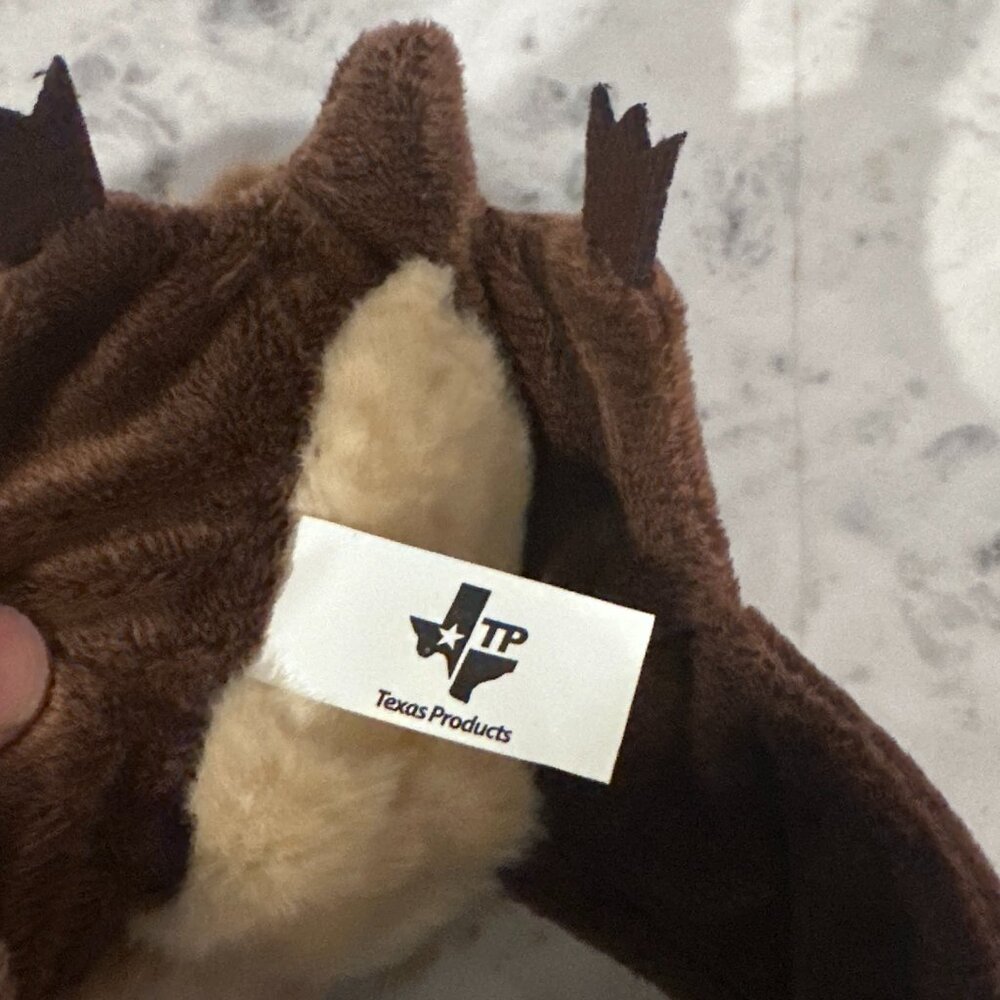 Cute Hanging Bat Plush Stuffed Animal Bendable Wings Texas Souvenir - Picture 10 of 12